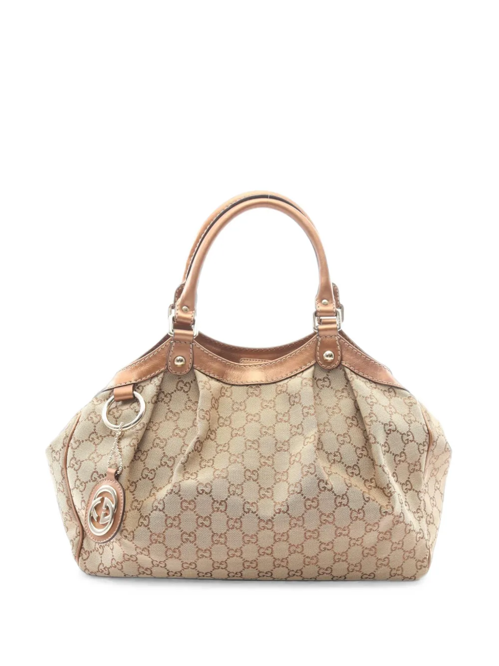 Gucci Pre-Owned Borsa a mano Sukey in tela GG anni 2010 - Toni neutri