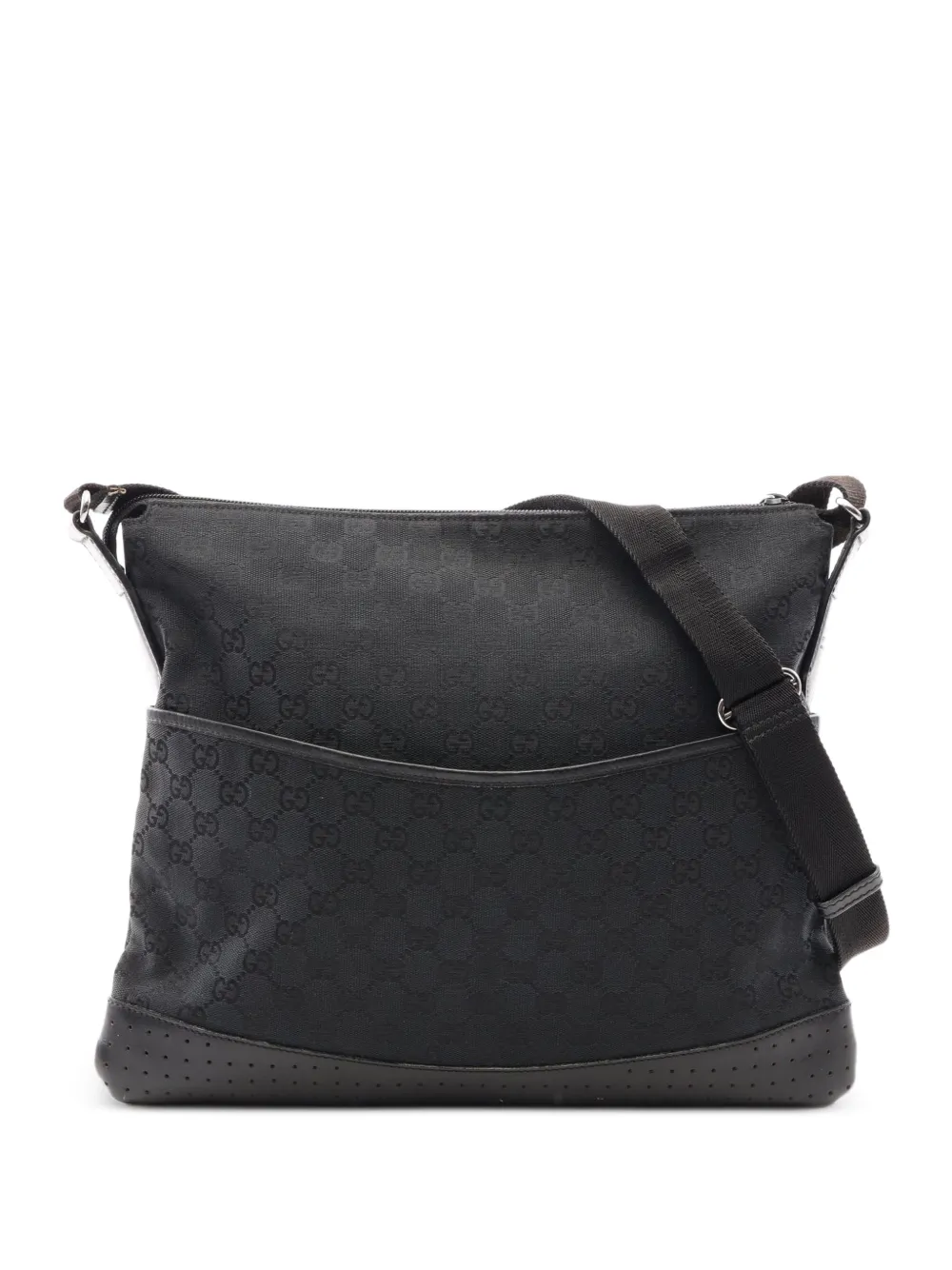 Gucci Pre-Owned 2000s GG canvas shoulder bag - Nero