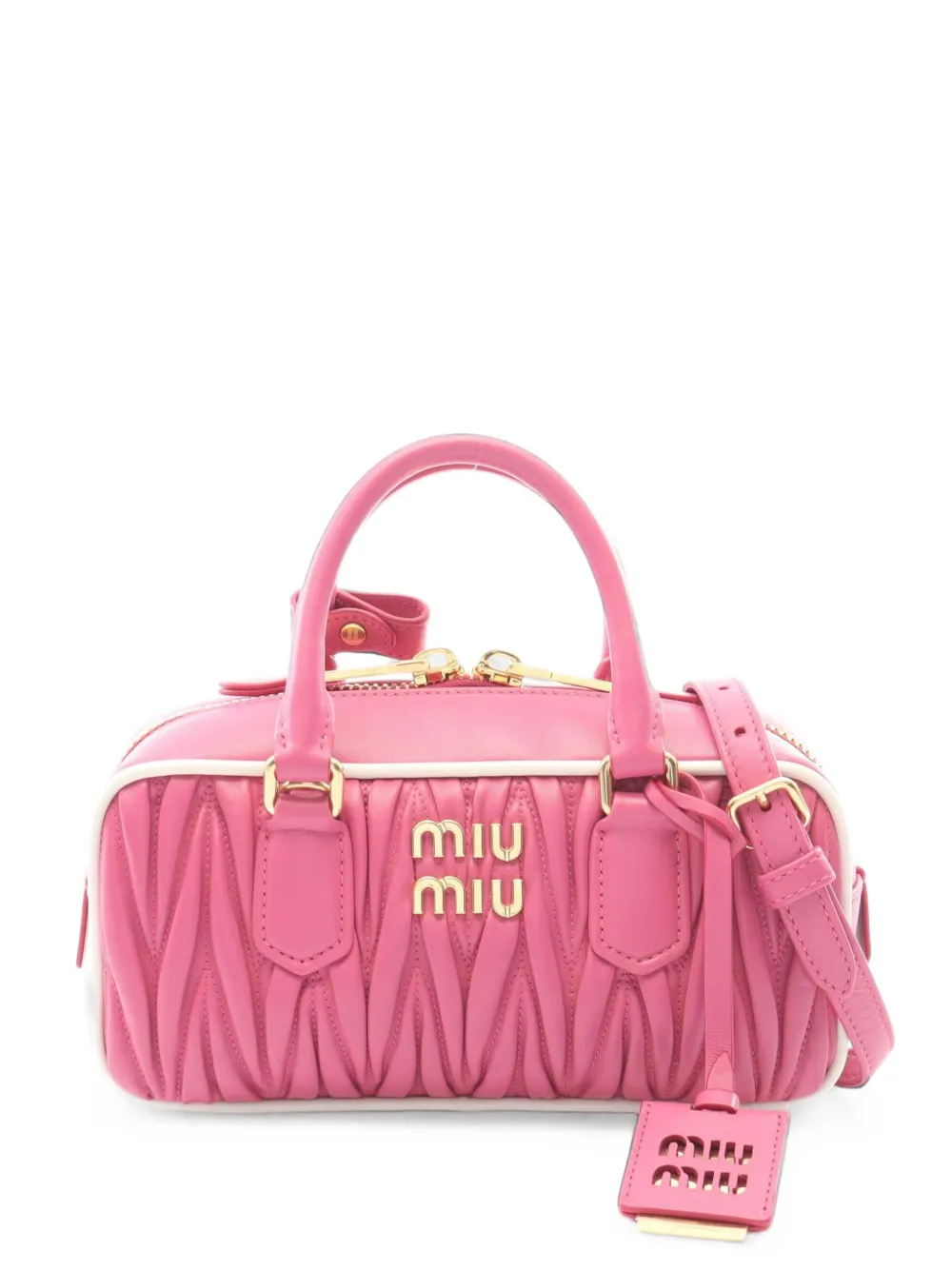 Miu Miu Pre-Owned 2010s Matelassé handbag - Rosa