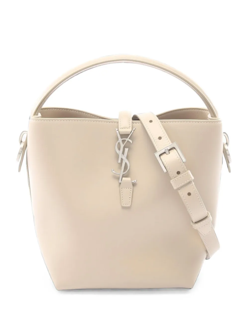 Saint Laurent Pre-Owned 2010s 37 LE tote bag - Nude
