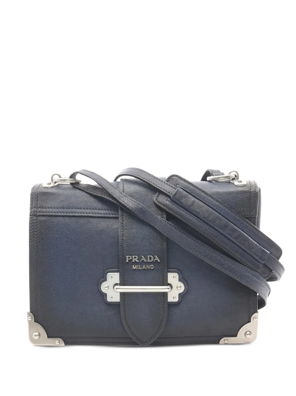 Prada Pre-Owned 2000s Cahier shoulder bag - Blu