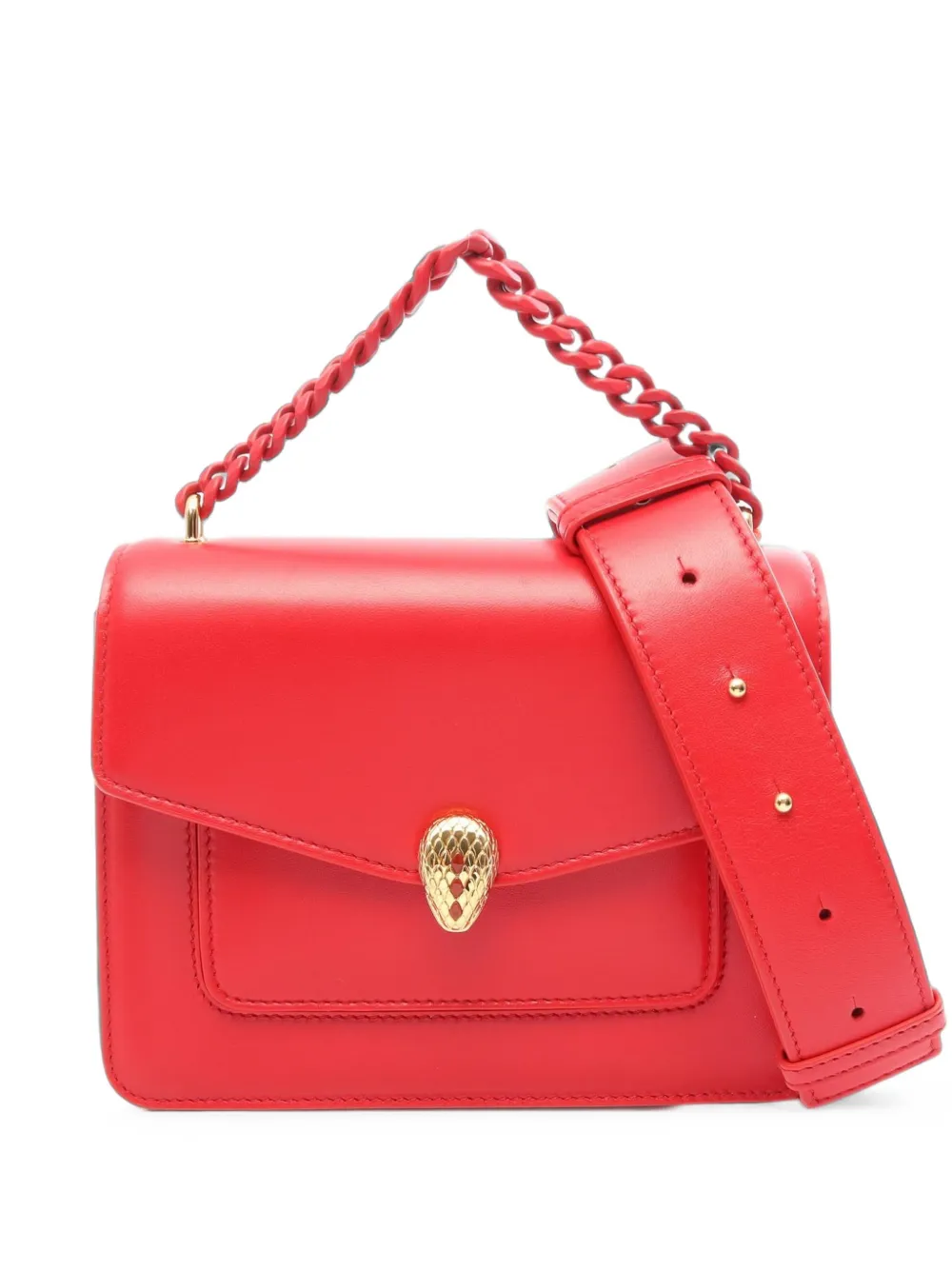 Bvlgari Pre-Owned 2010 Serpenti Forever chain handbag - Rot