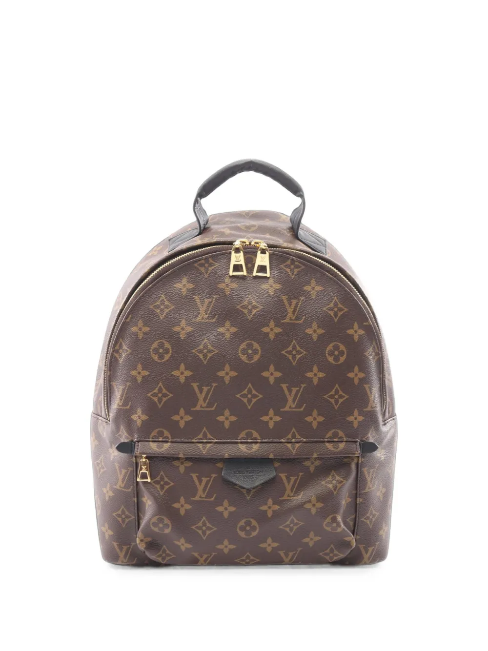 Louis Vuitton Pre-Owned 2010s MM Palm Springs monogram-pattern backpack - Braun