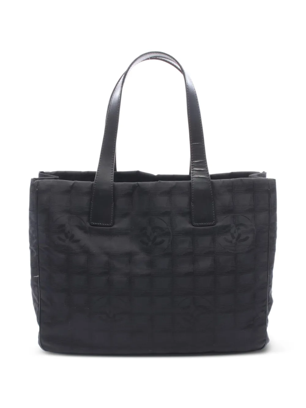 CHANEL Pre-Owned 2004-2005 MM New Travel double-handle tote bag - Nero