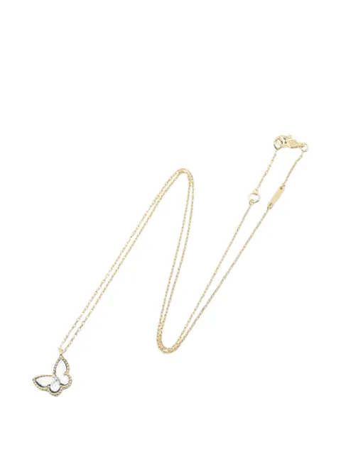 Van Cleef & Arpels Pre-Owned 2010s Sweet Papillon mother-of-pearl necklace