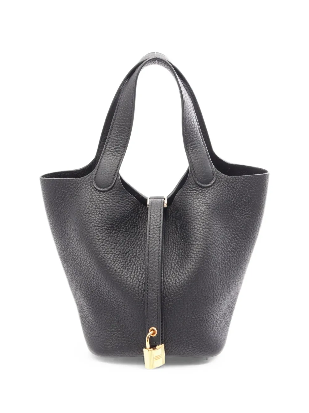 Hermès Pre-Owned 2025 PM Picotin Lock leather tote bag - Schwarz