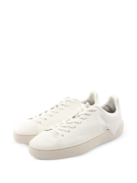 Prada Pre-Owned 2020s Court logo-detail sneakers