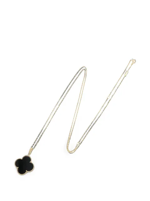 Van Cleef & Arpels Pre-Owned 2010s Magic Alhambra onyx necklace