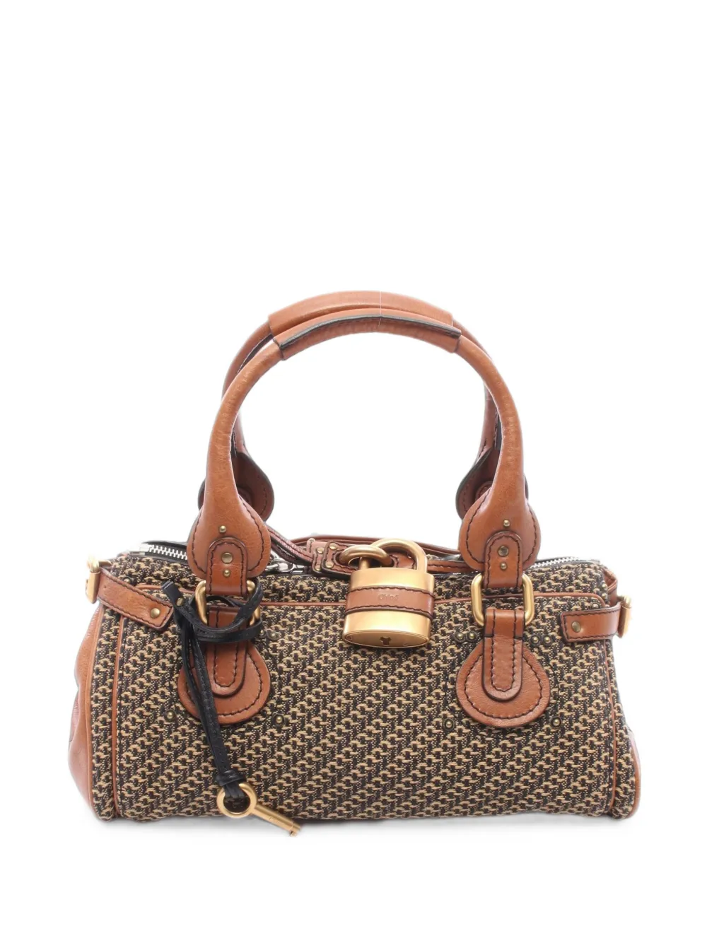 Chloé Pre-Owned 2010s Paddington Tote Bag - Braun