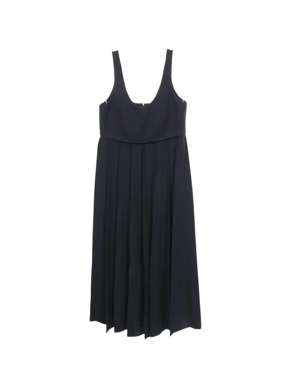 Hermès Pre-Owned 2000s pleated midi dress - Blau