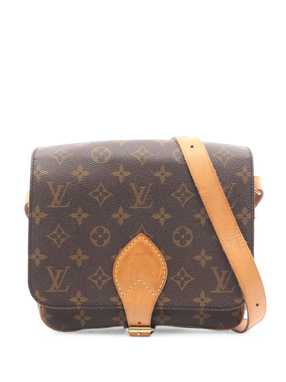 Louis Vuitton Pre-Owned 1995 Cartesier MM Monogram Schultertasche - Braun