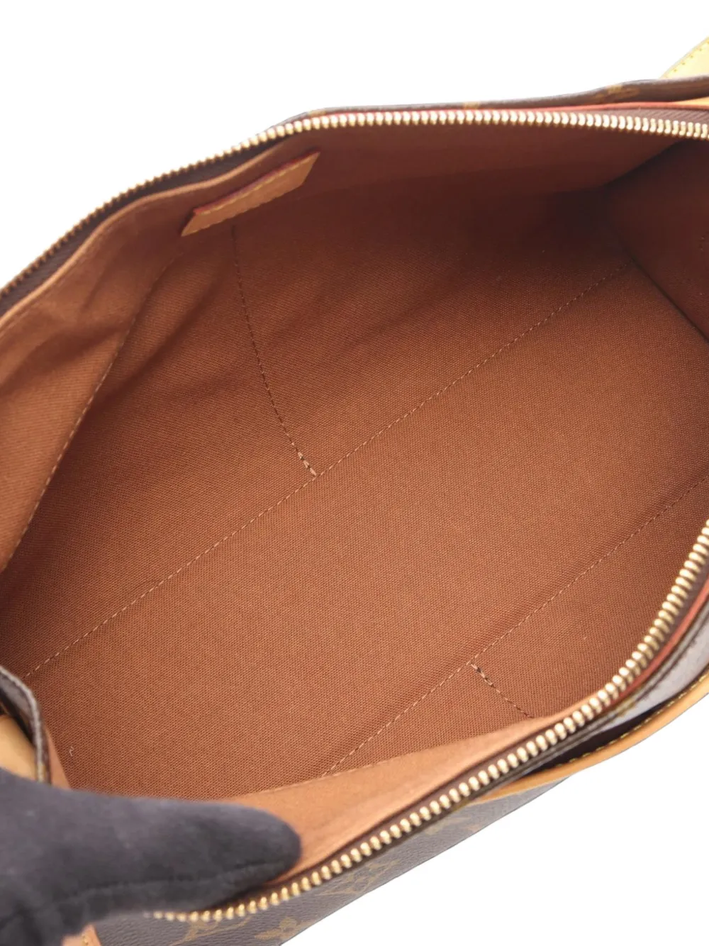 Louis Vuitton Pre-Owned 2006 Popincourt Ron Monogram schoudertas Bruin