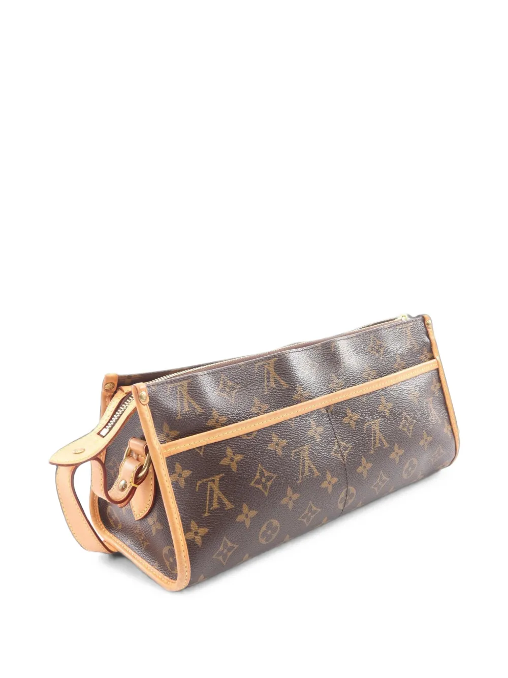 Louis Vuitton Pre-Owned 2006 Popincourt Ron Monogram schoudertas Bruin