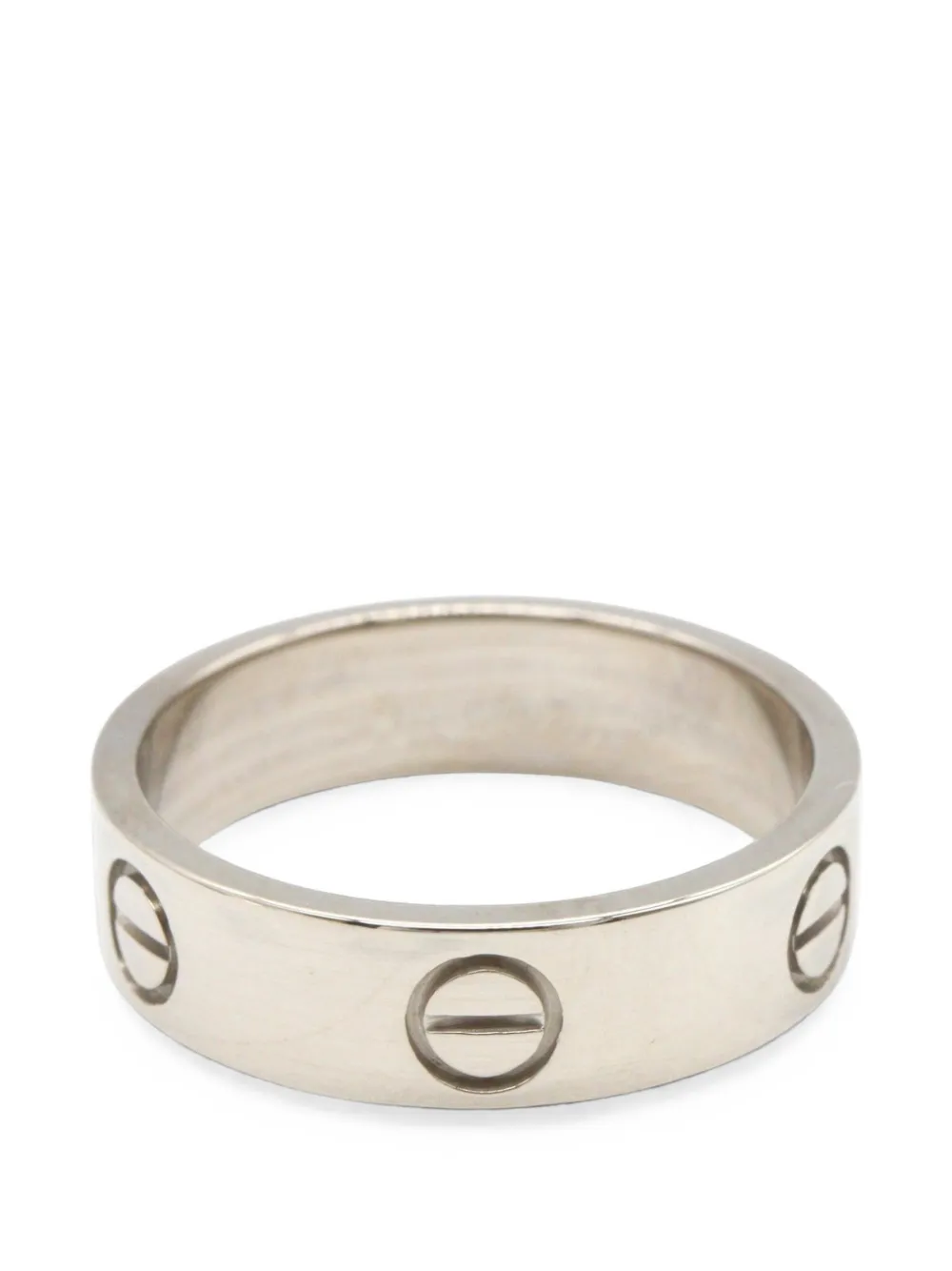 Cartier 2010s Love Ring - Silber