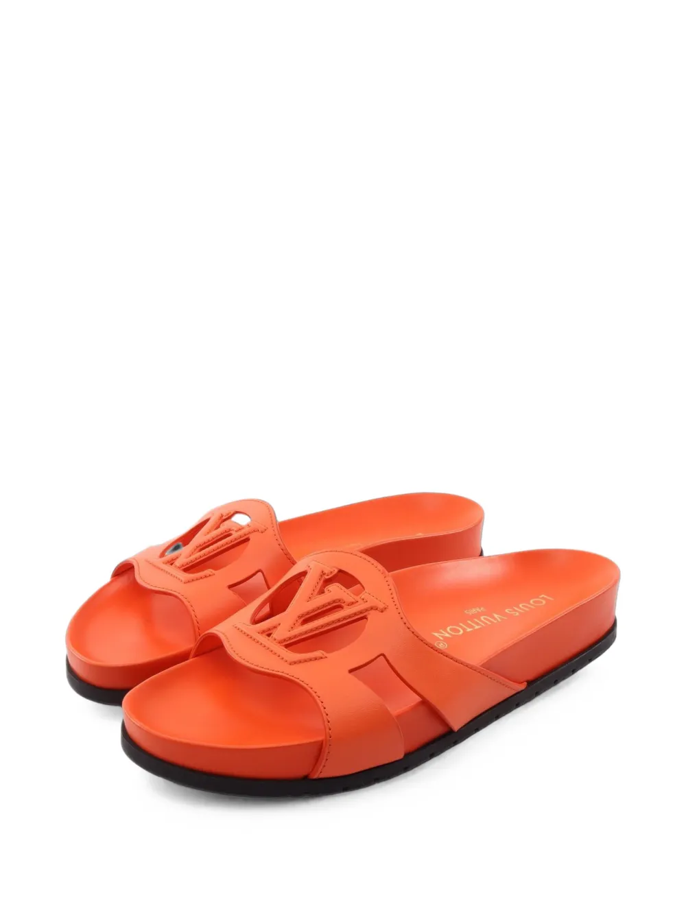 Louis Vuitton Pre-Owned 2023 LV Isola Circle flat sandals - Orange