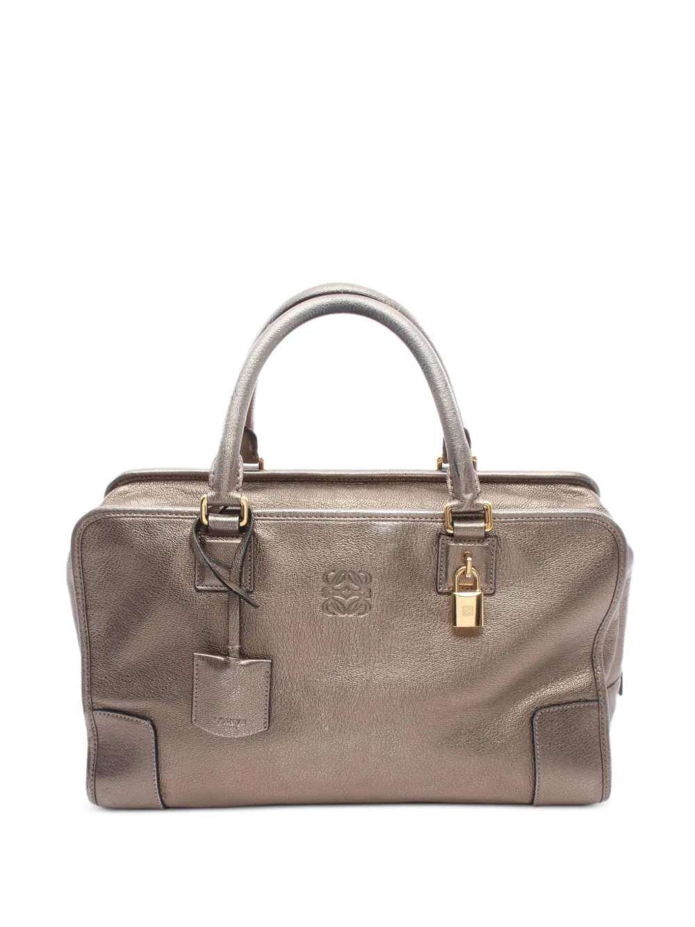 Loewe Pre-Owned 2000s Amazona36 leather handbag - Oro