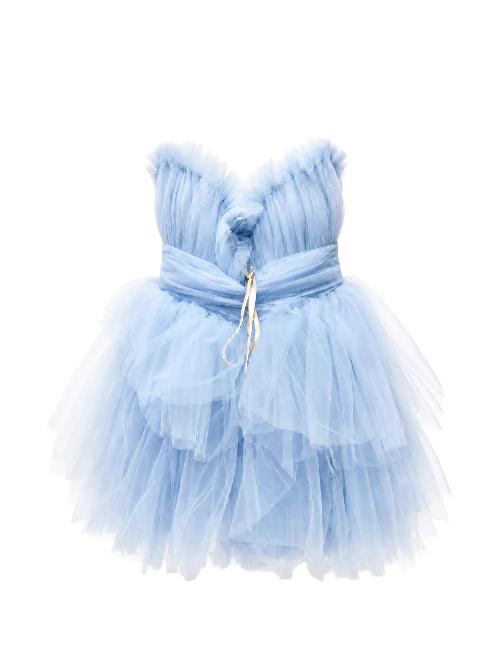 Bronx and Banco ruffled tulle mini dress