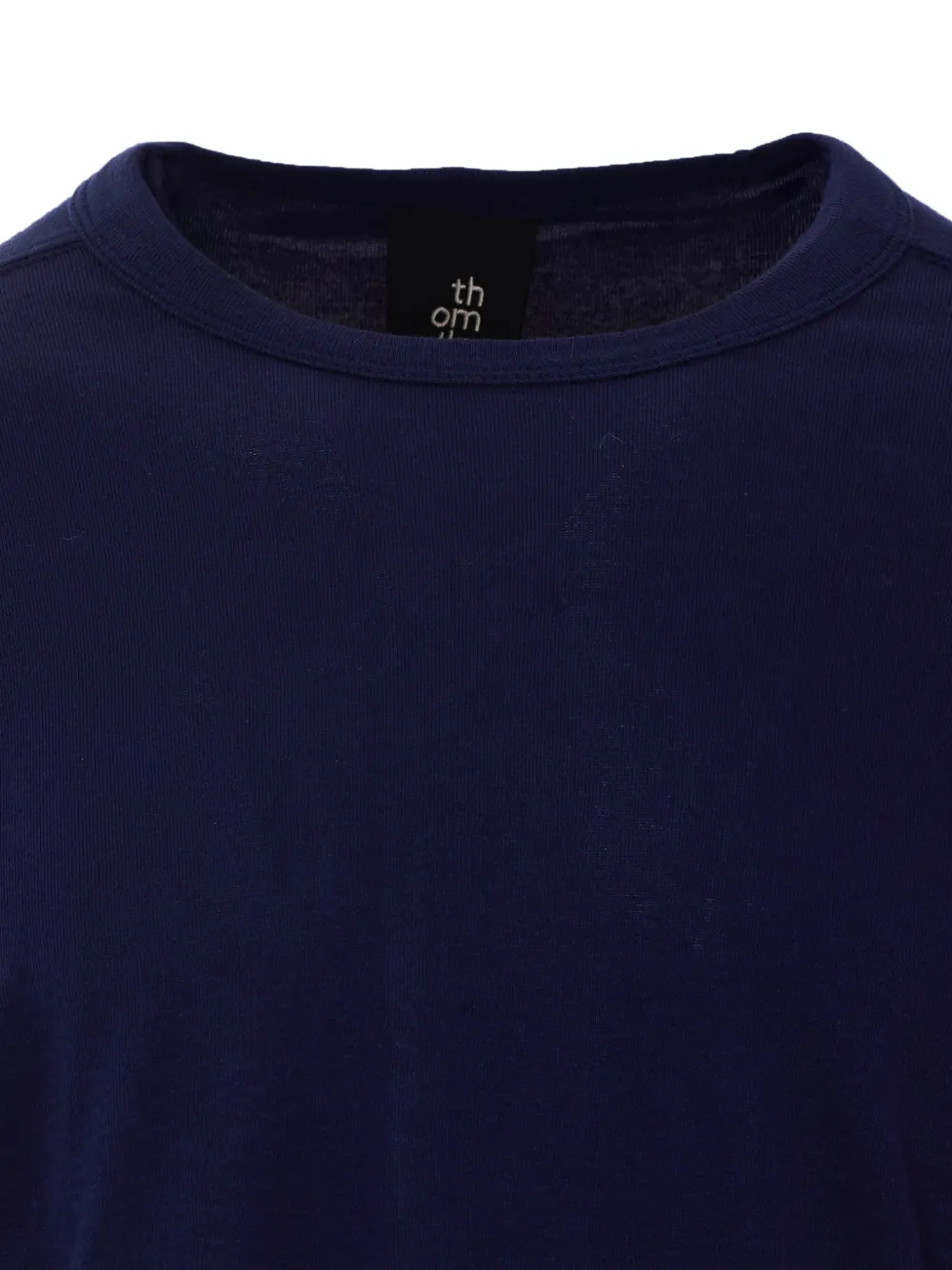 Thom Krom Eclipse T-shirt met naaddetail en duimsleuf Blauw