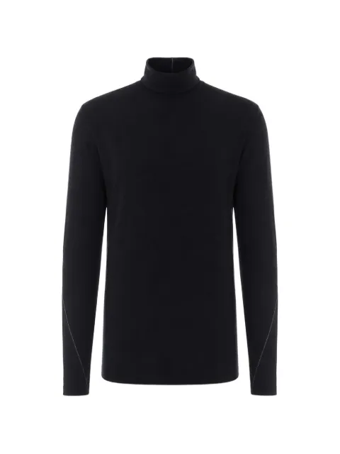 Thom Krom contrast-stitch roll-neck sweater