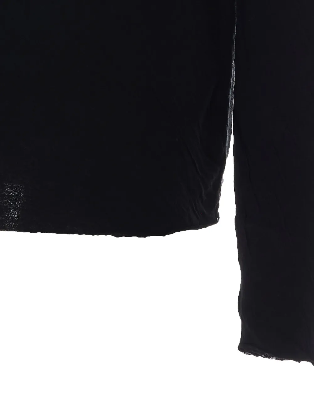 Thom Krom T-shirt met raglan mouwen Zwart