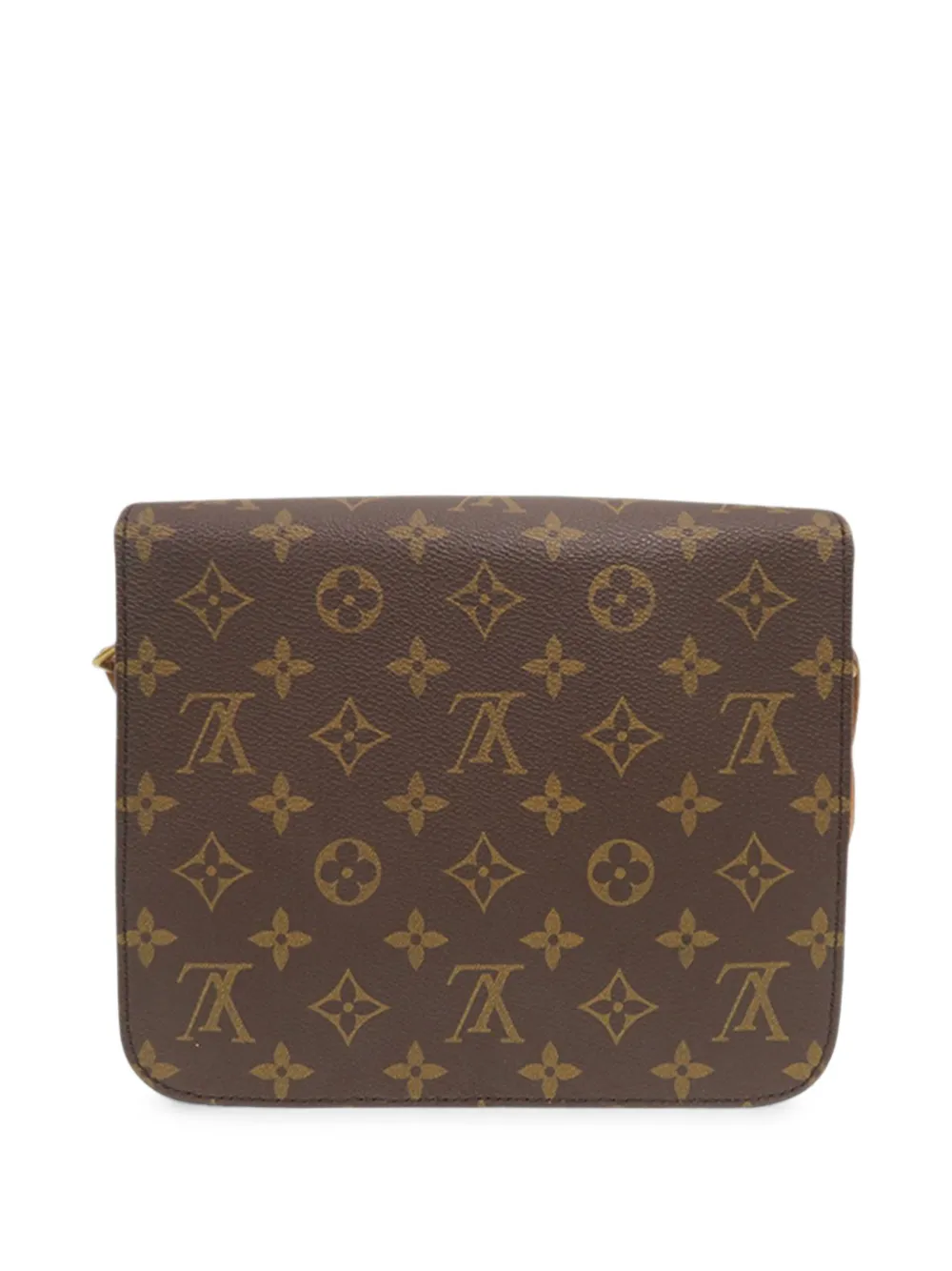 Louis Vuitton Pre-Owned 1992 Monogram Cartouchiere MM crossbody bag - Marrone