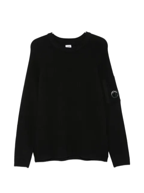 C.P. Company Lens-detail raglan-sleeve sweater
