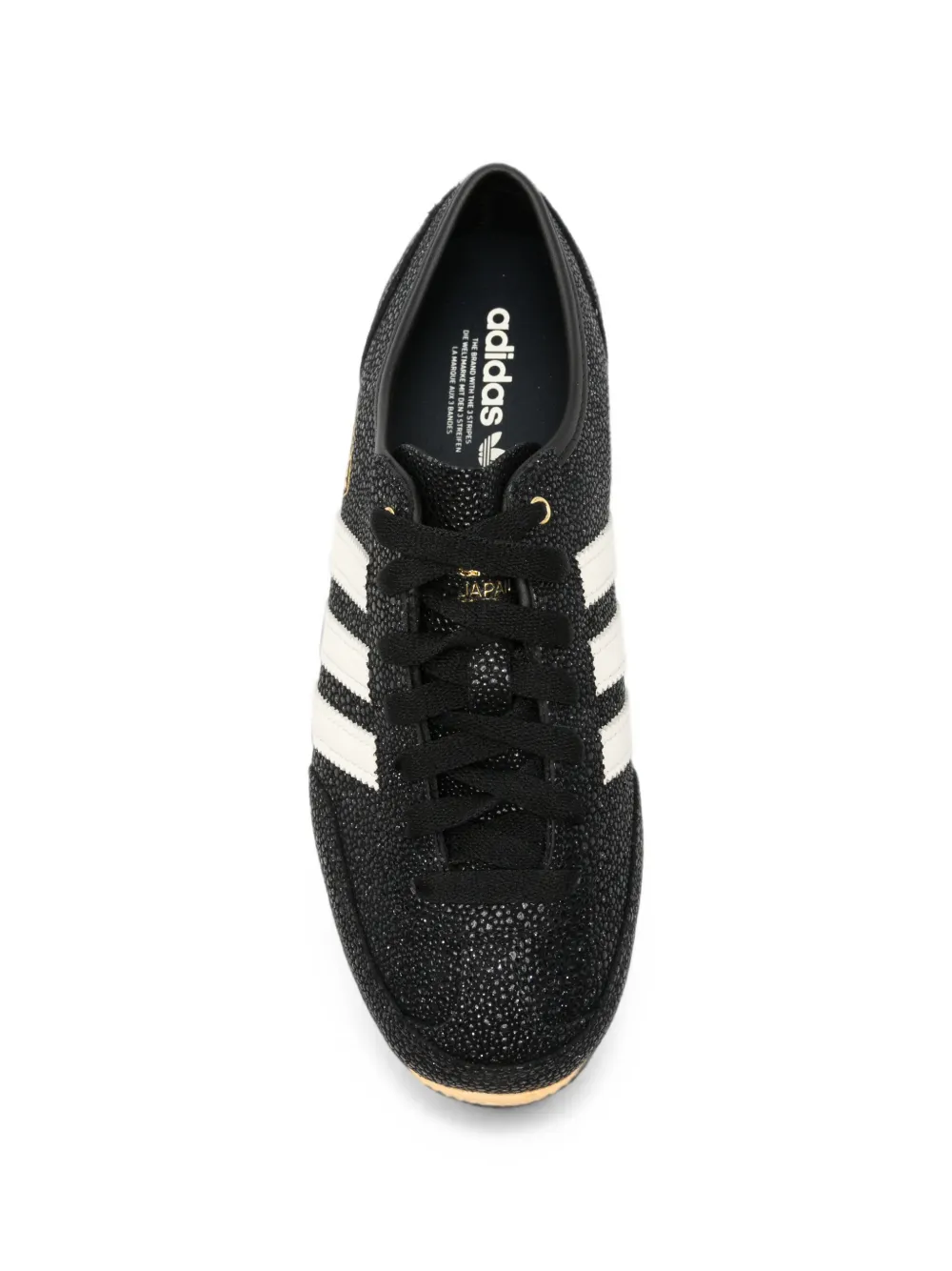 adidas Japan pebble-texture sneakers Zwart