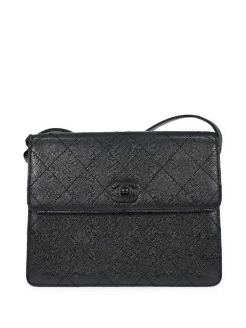 CHANEL Pre-Owned 1998 CC turn-lock shoulder bag