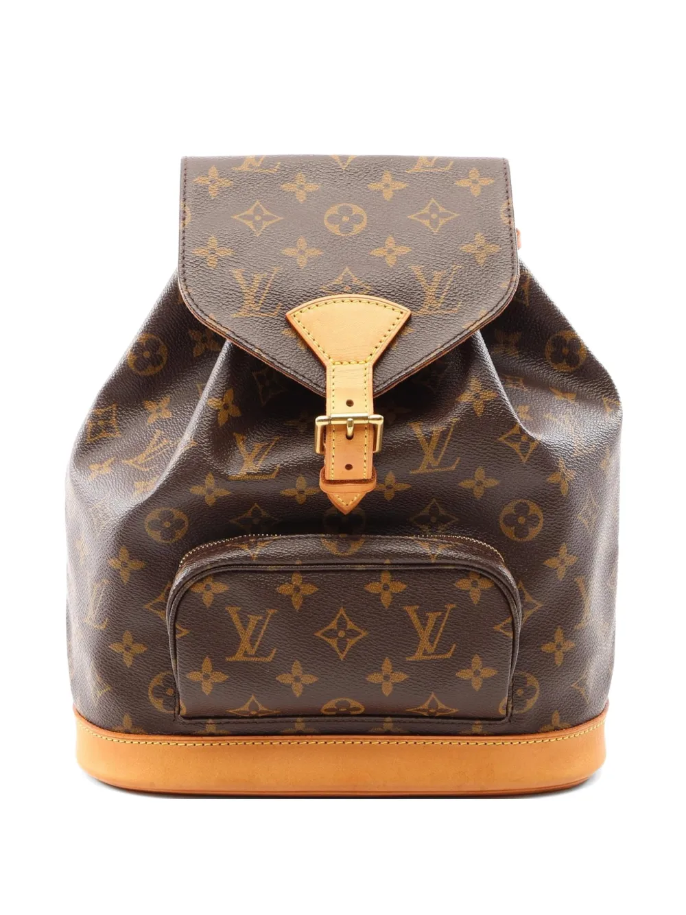 Louis Vuitton Pre-Owned 2004 Montsouris MM Monogram Rucksack - Braun