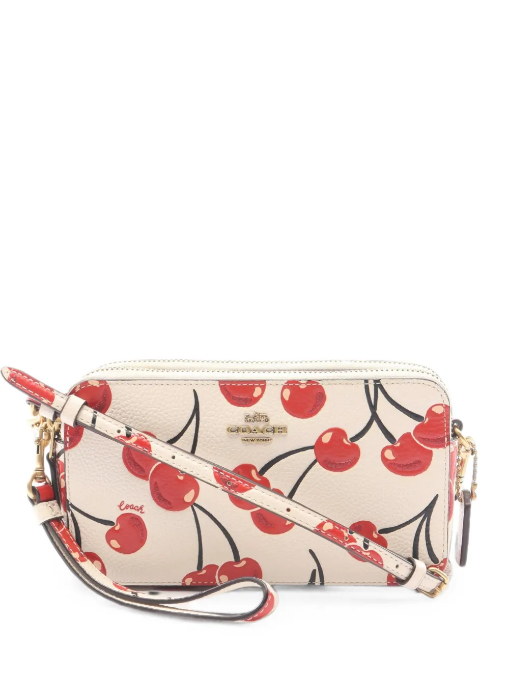Coach Vintage 2010s Kira cherry clutch bag - Toni neutri