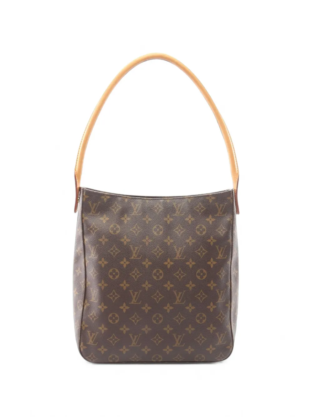 Louis Vuitton Pre-Owned Borsa tote Looping MM con monogramma 2001 - Marrone