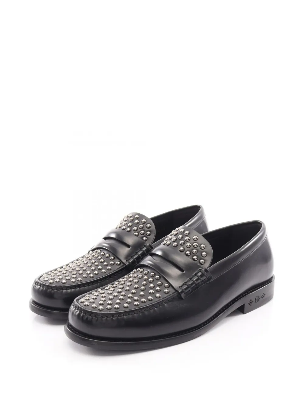 Louis Vuitton Pre-Owned 2023 studded loafers - Schwarz