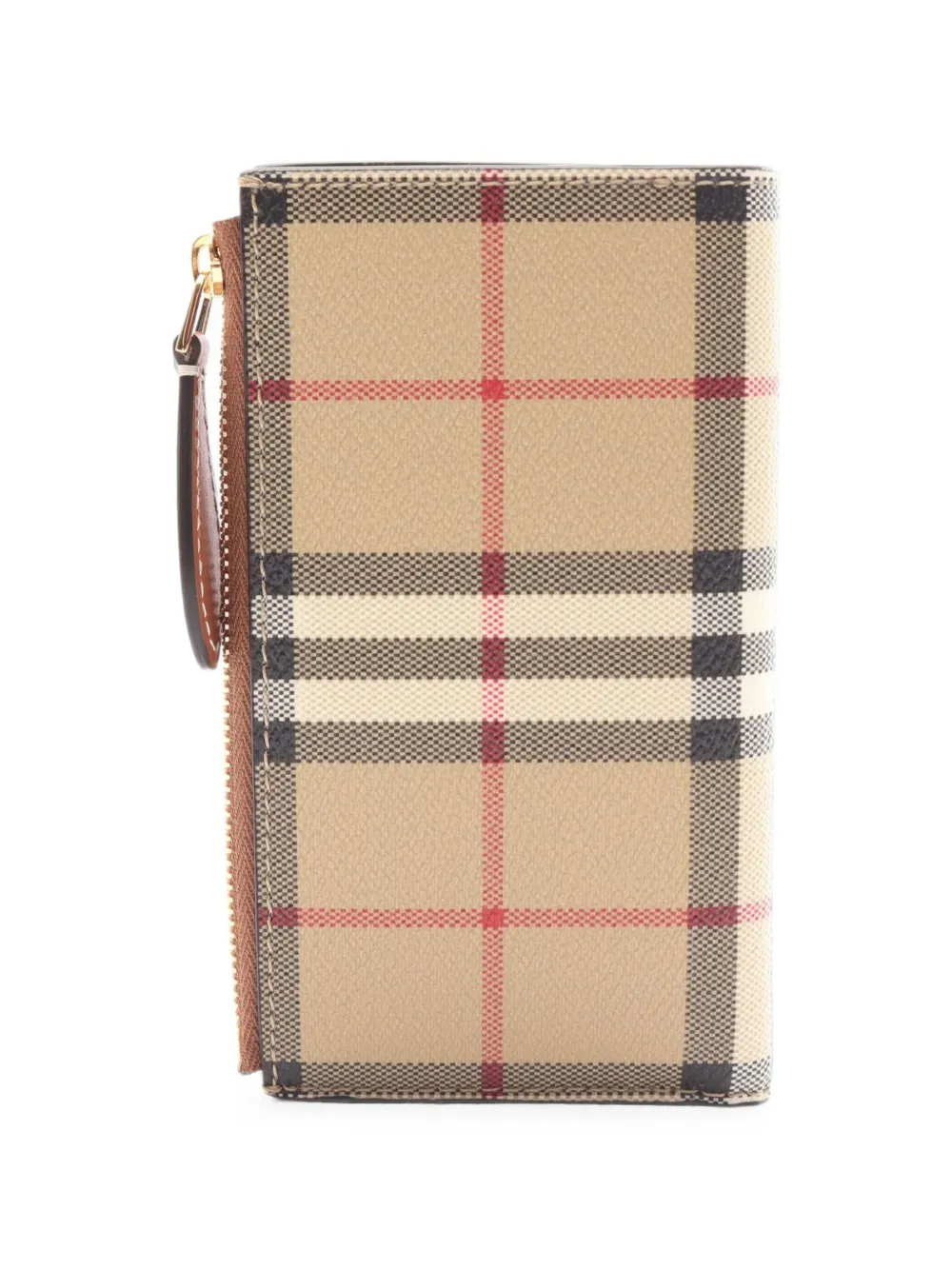 Burberry Pre-Owned 2020s check bifold wallet - Nude