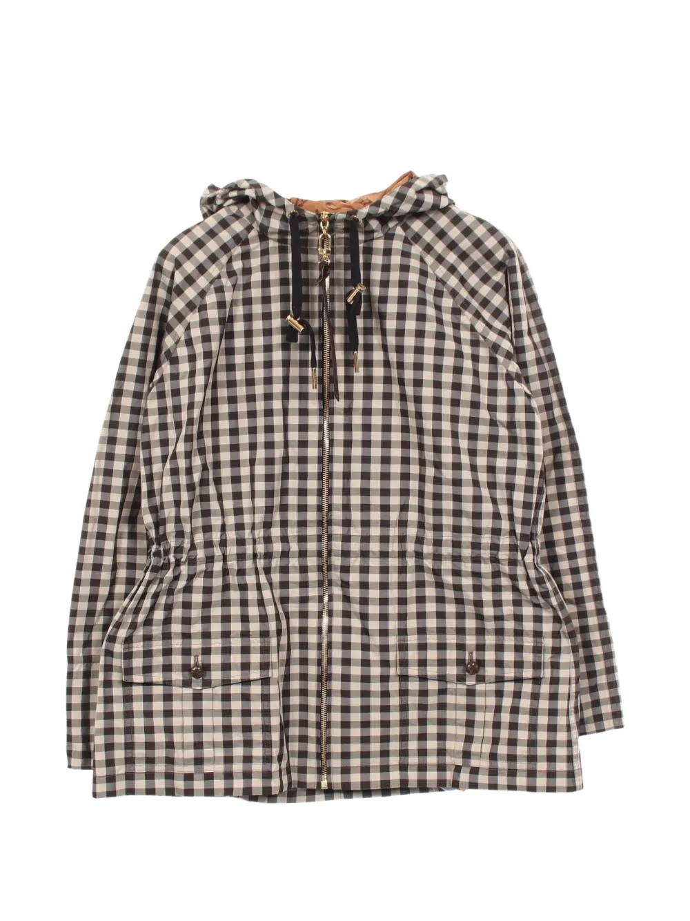 Louis Vuitton Pre-Owned 2020s Monogram gingham jacket - Schwarz