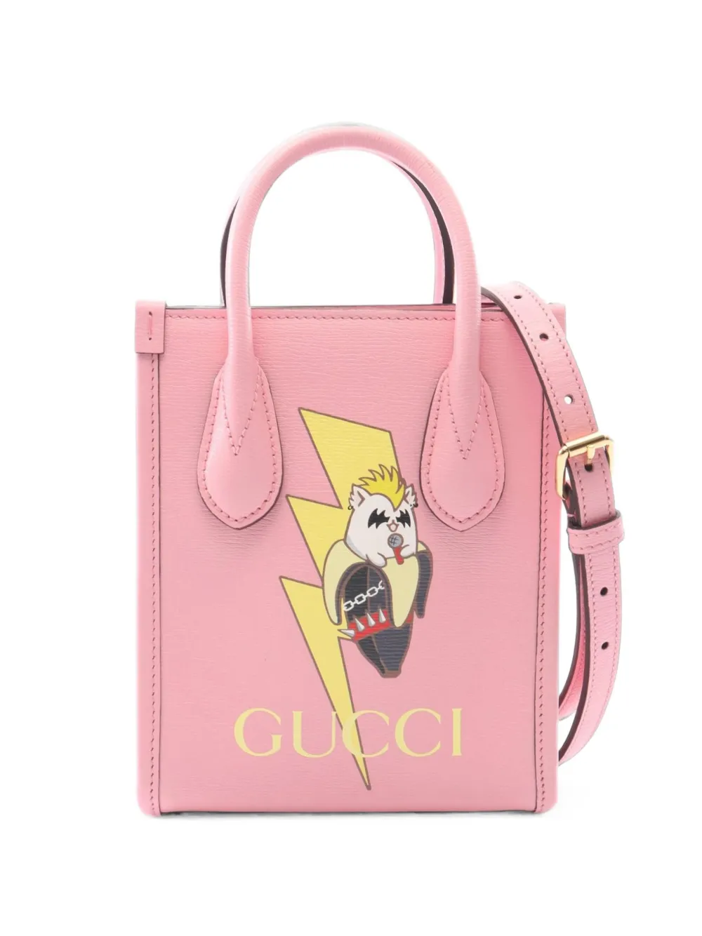 Gucci Pre-Owned x Banana 2010s logo-print two-way mini bag - Rosa