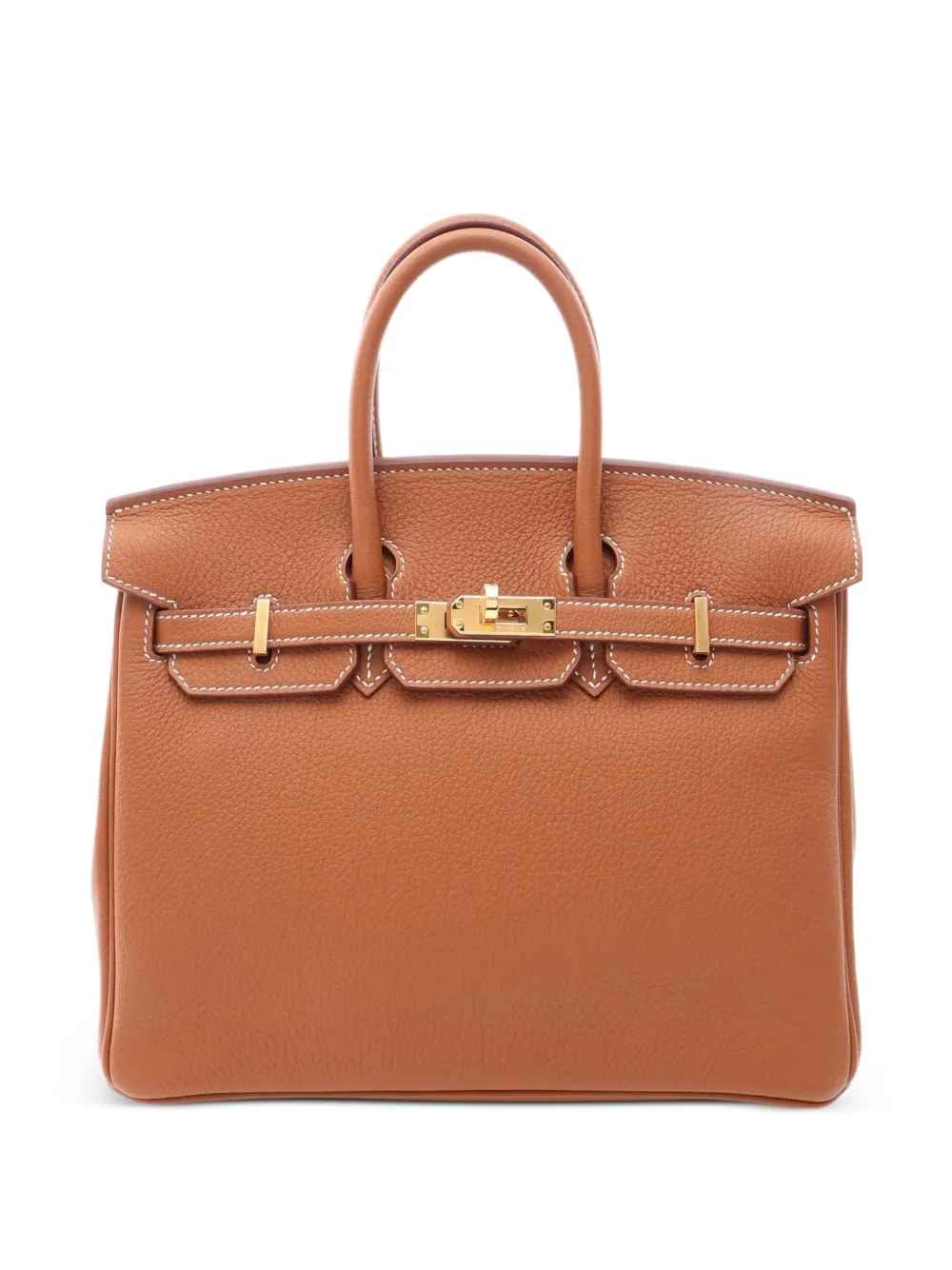 Hermès Pre-Owned 2026 25 Birkin Togo-leather tote bag - Marrone