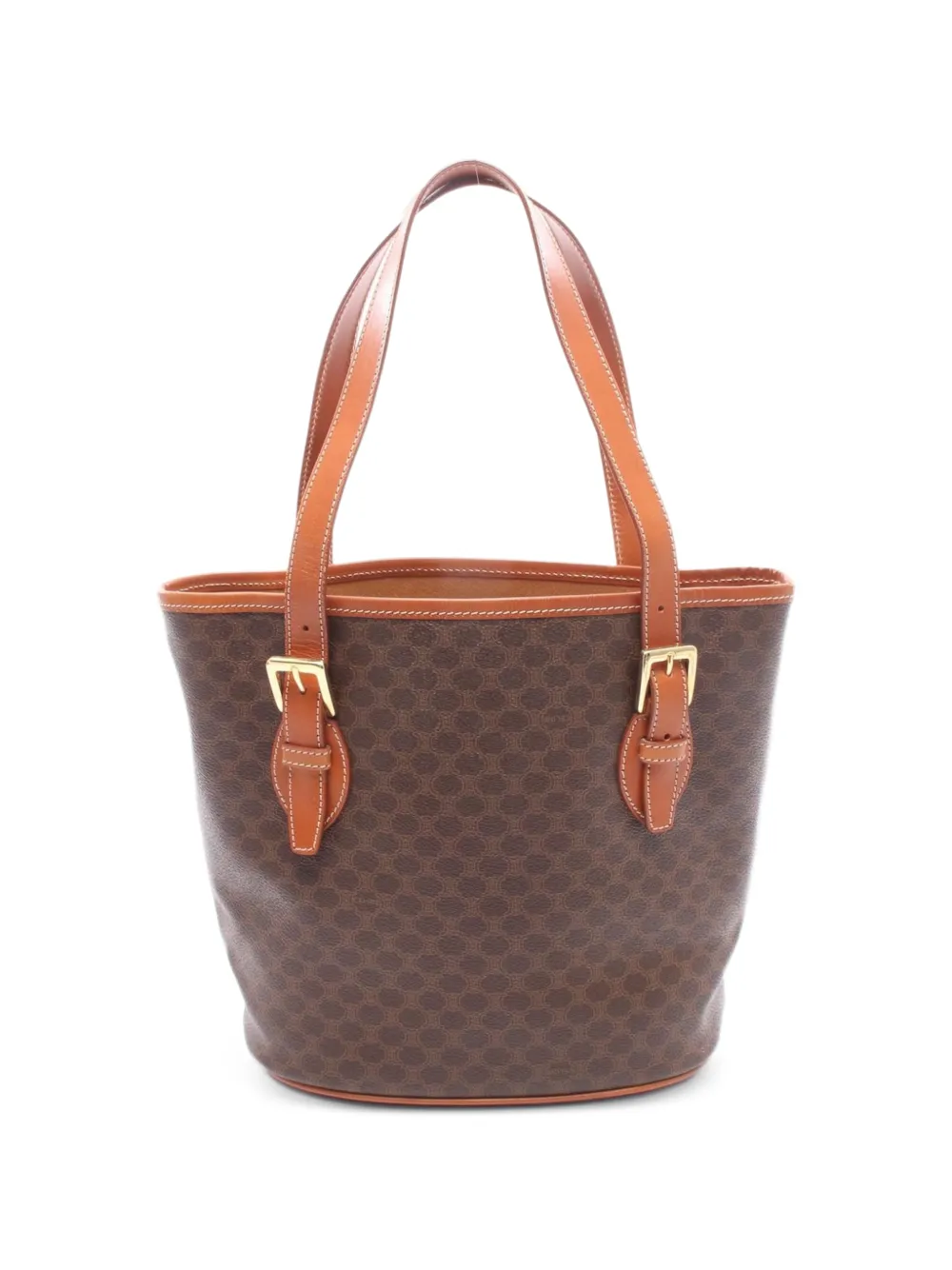 Celine Pre-Owned 2010s Macadam tote bag - Marrone