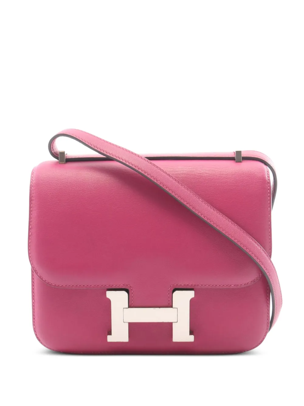 Hermès Pre-Owned Borsa a spalla Constance 3 mini 2017 - Rosa