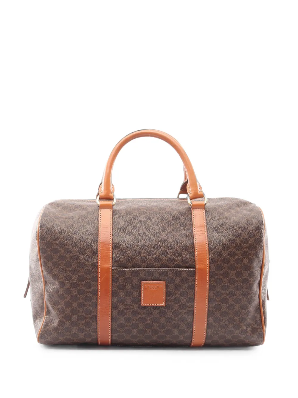 Celine Pre-Owned Borsone Macadam anni 2000 - Marrone
