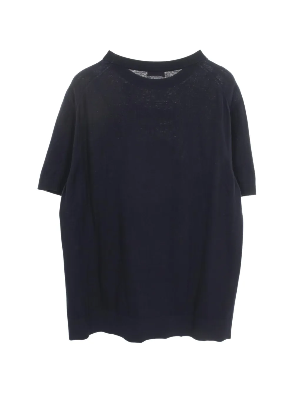 Christian Dior Pre-Owned x Jack Kerouac 2010s knitted T-shirt - Blu