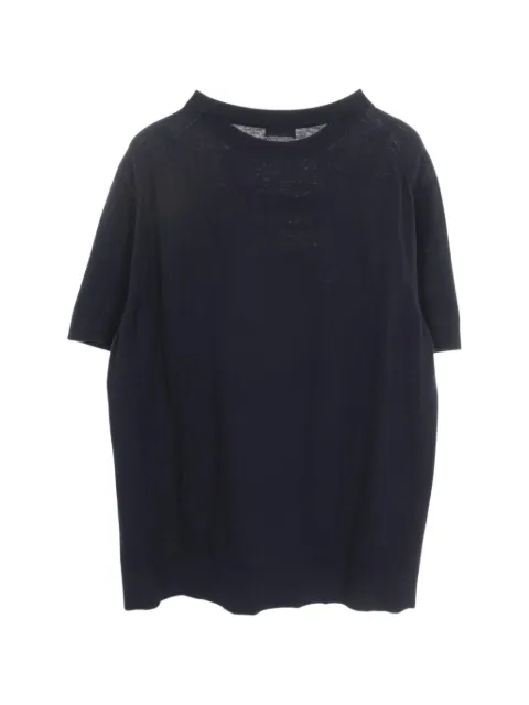 Christian Dior Pre-Owned playera tejida 2010 en colaboración con Jack Kerouac