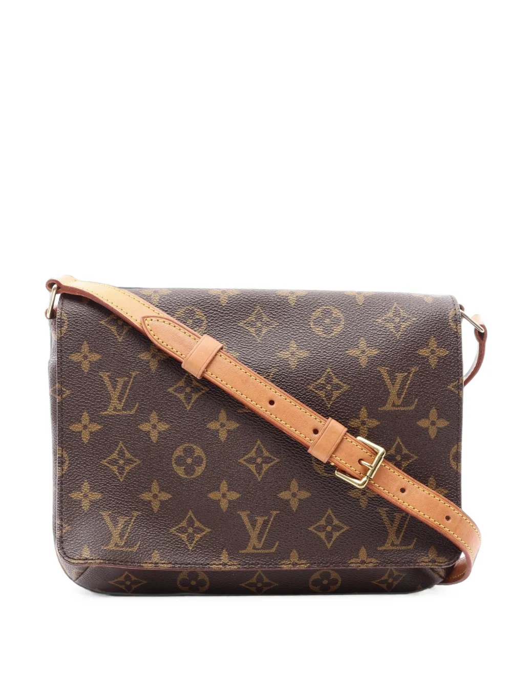 Louis Vuitton Pre-Owned 2001 Musette Tango Monogram shoulder bag - Marrone