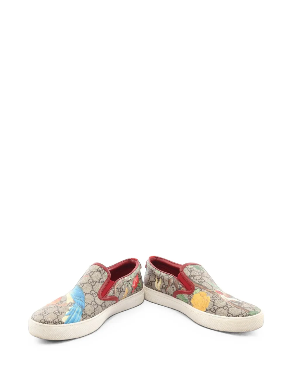 Gucci Pre-Owned 2010s Tian GG Supreme sneakers - Nude