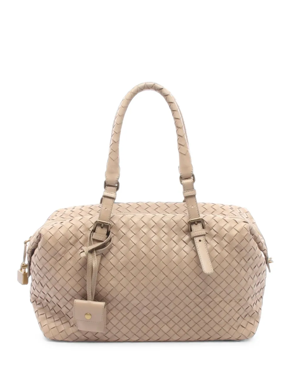 Bottega Veneta Pre-Owned 2000s Intrecciato shoulder bag - Toni neutri