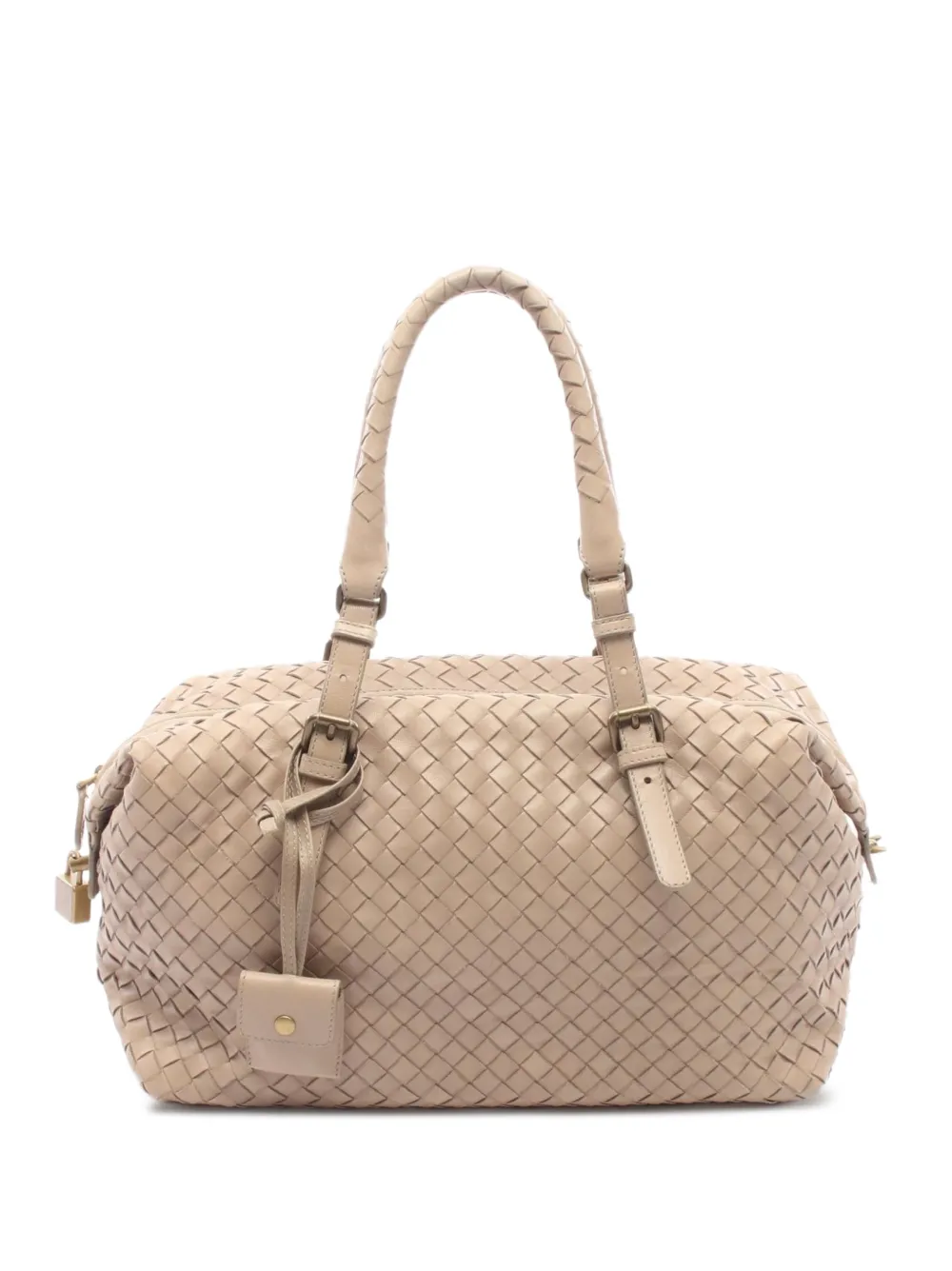 Bottega Veneta Pre-Owned 2000s Intrecciato shoulder bag - Toni neutri
