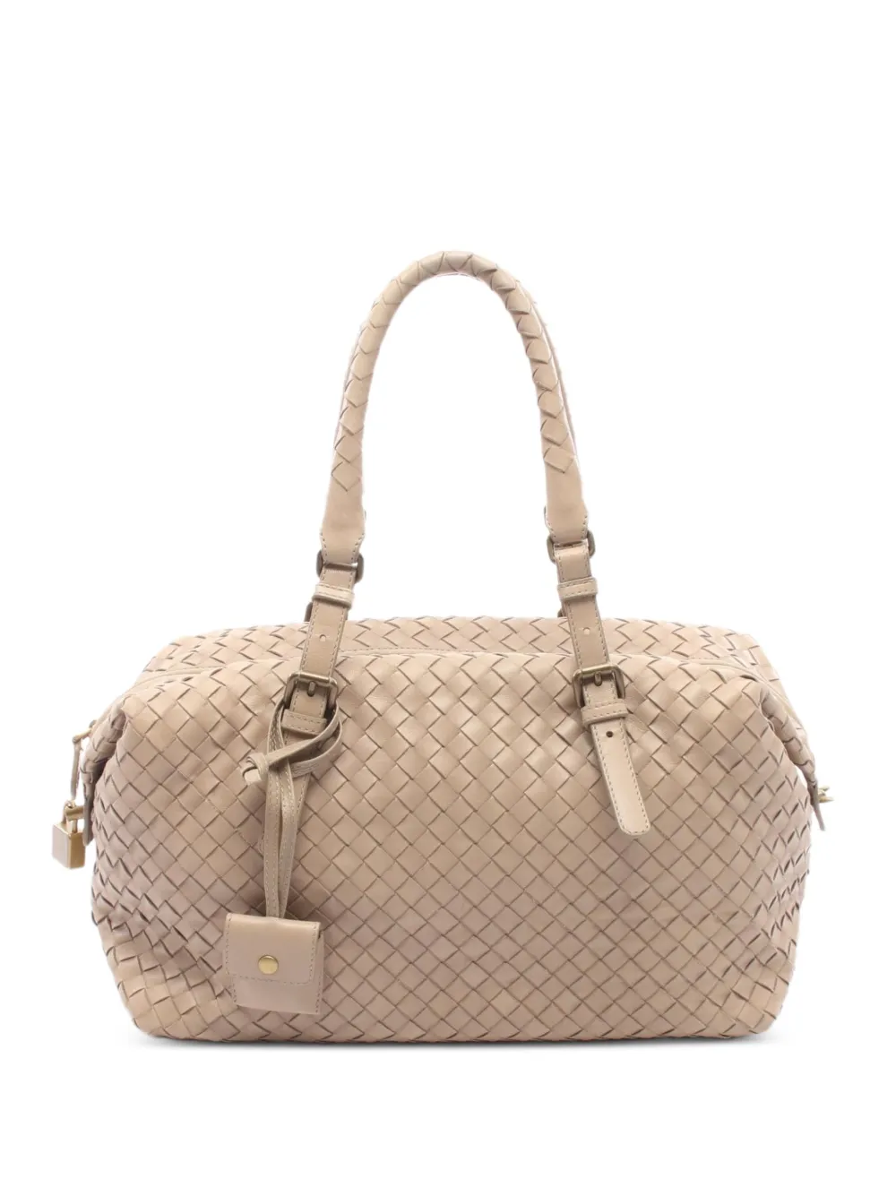 Bottega Veneta Pre-Owned 2000s Intrecciato shoulder bag - Toni neutri