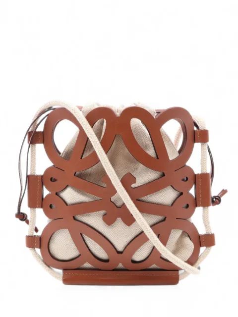 Loewe Pre-Owned 2010s Anagram cut-out shoulder bag