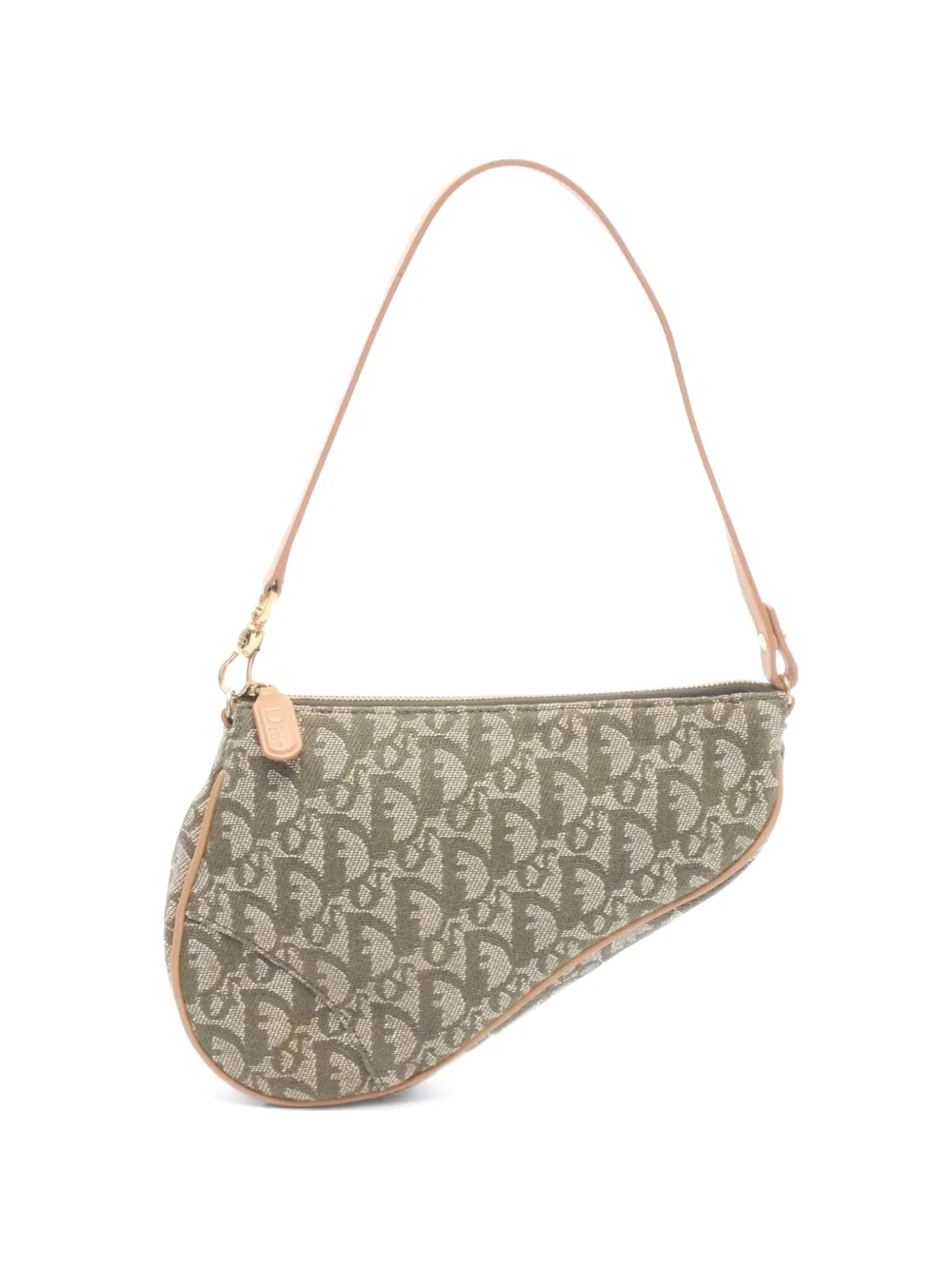 Christian Dior Pre-Owned 2010s Saddle Trotter shoulder bag - Grün