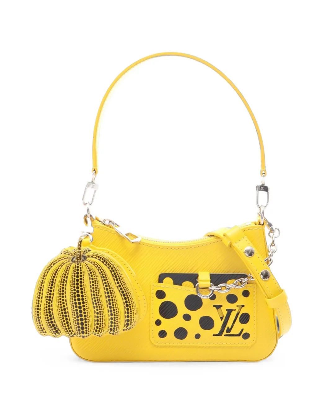 Louis Vuitton Pre-Owned x Yayoi Kusama 2023 Epi Jaune mini bag - Giallo