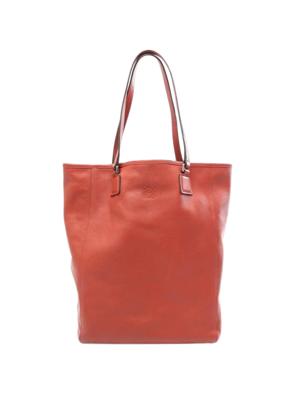 Loewe Pre-Owned 2010s Anagram leather tote bag - Rot